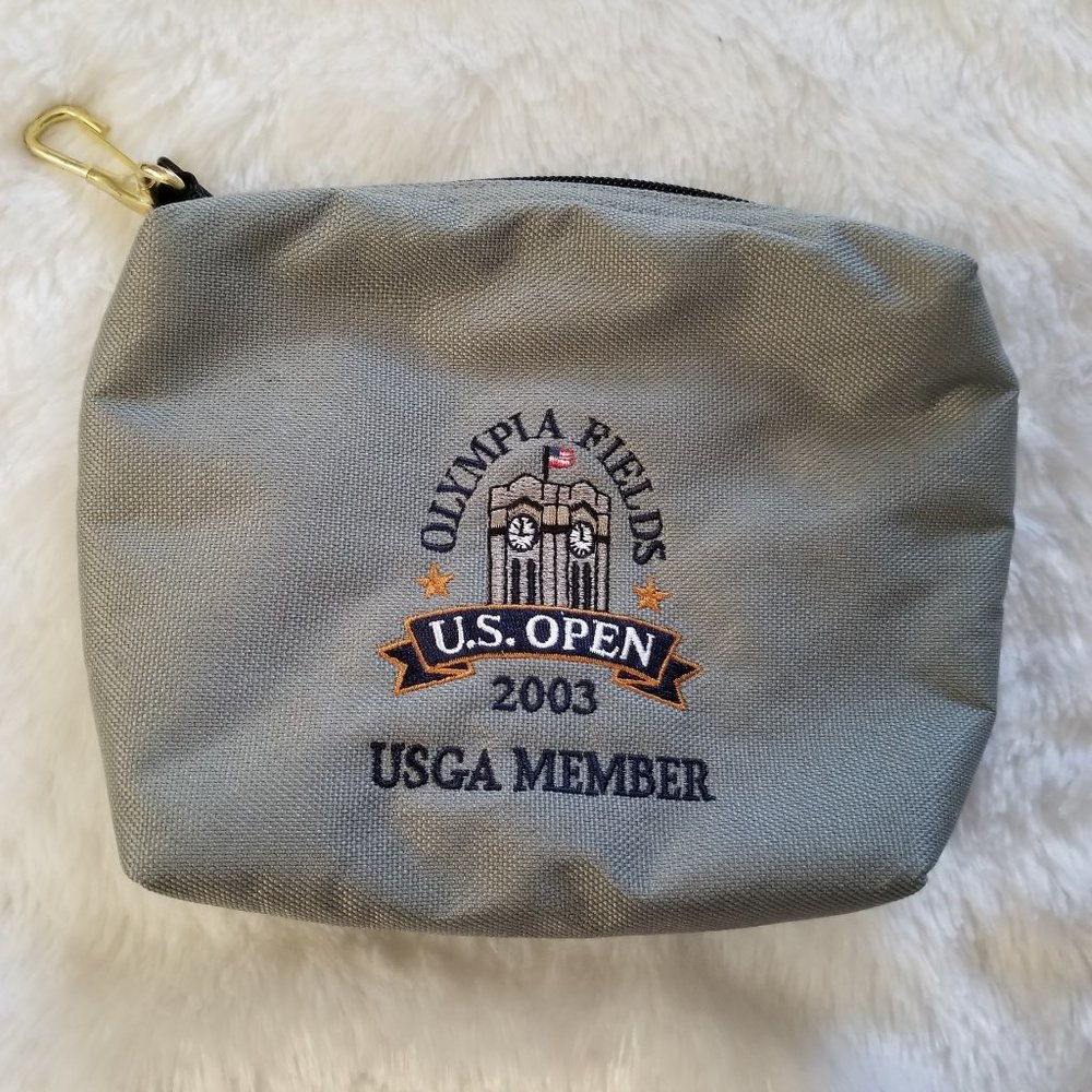 USGA 2003 US Open Zippered Canvas Bag